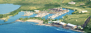 Green Cay Marina &  Tamarind Reef aerial view