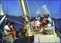On Deck Yacht NIGHTWIND